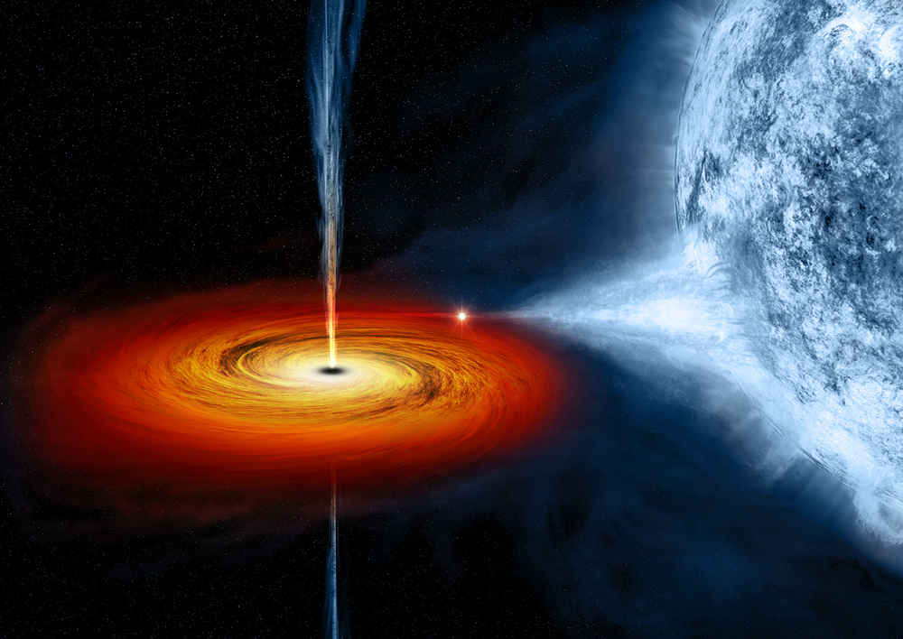 Черные дыры поглащают звезды