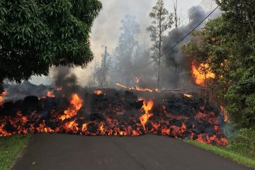 Извержение вулкана Гавайи