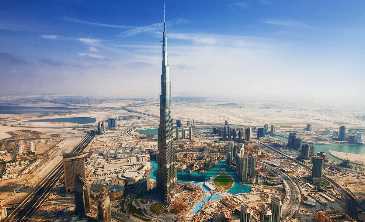 Знаменитые здания: Бурдж Халифа в Дубае