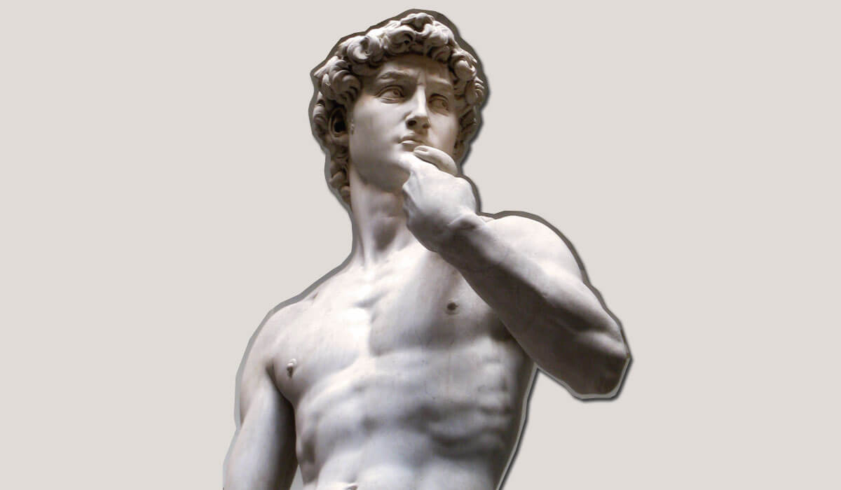 известные скульптуры: Давид Микеланджело