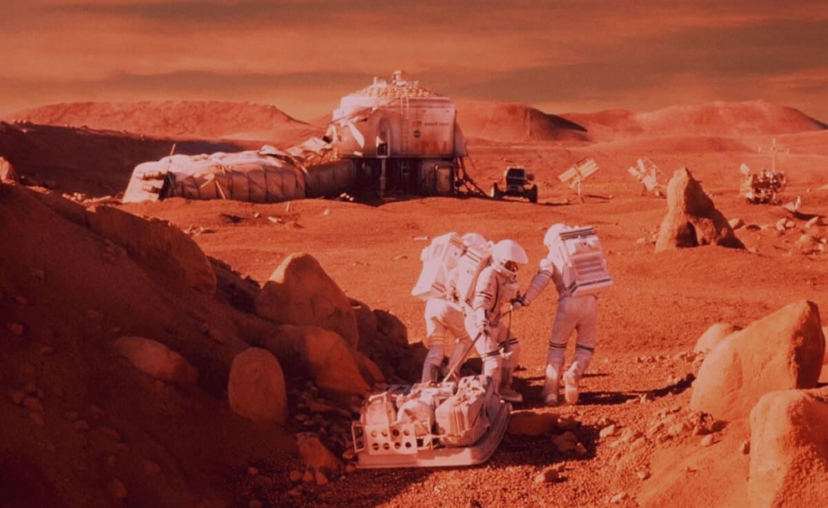 Колония на Марсе