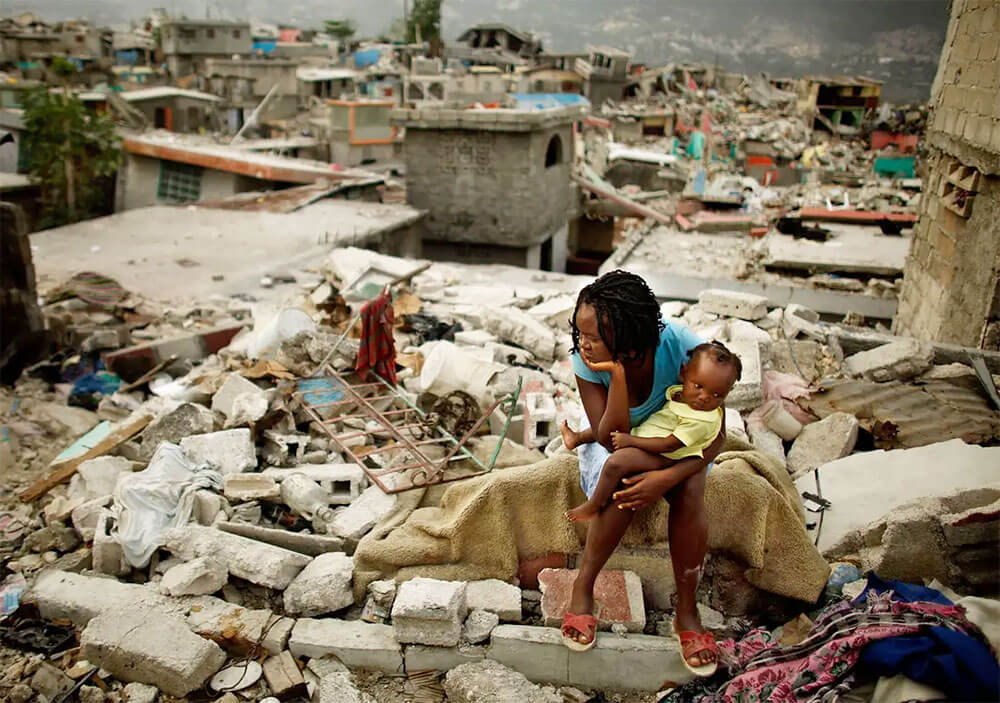 стихийные бедствия: землетрясение в Гаити